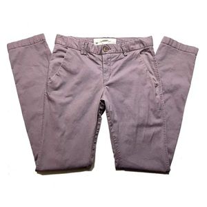 L.O.G.G Label if Graded Goods by h&m light purple/lavender khaki chino pants